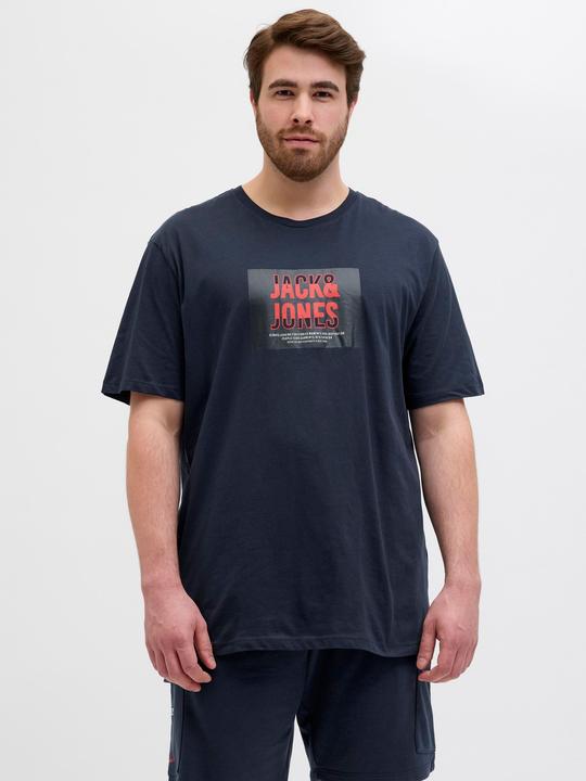 Produktbild Jack & Jones Plus Size Logo T-shirt T-shirt (4XL)