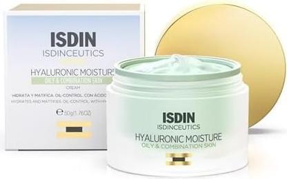 Actual product image Isdin Hyaluronic Moisture for Oily and Combination Skin 50g