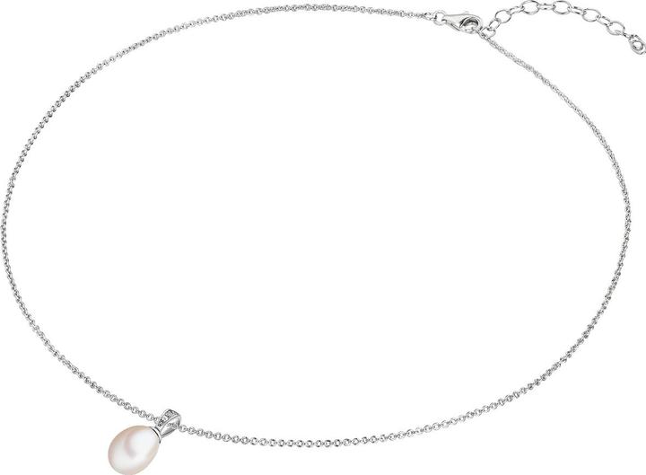 Produktbild Lulu & Jane Sterling Silber Diamant Süsswasser-Zuchtperle silber - 33514 (Sterling Silber)