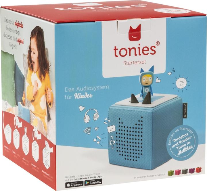 Produktbild Tonies Toniebox Starterset Blau (Kreativ-Tonie) (Deutsch)