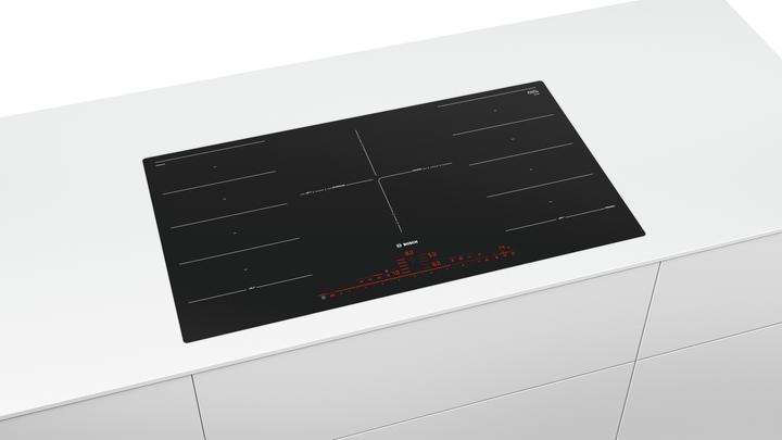 Produktbild Bosch Hausgeräte PXV901DV1E Serie 8 Induktionskochfeld 90 cm Schwarz