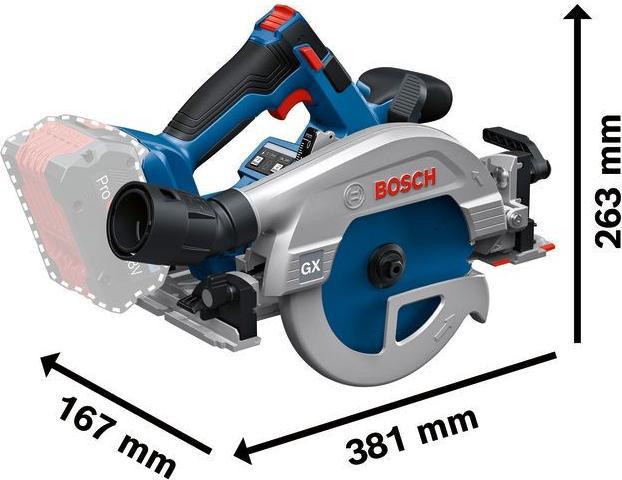 Produktbild Bosch Professional GKS 18V-57-2 GX