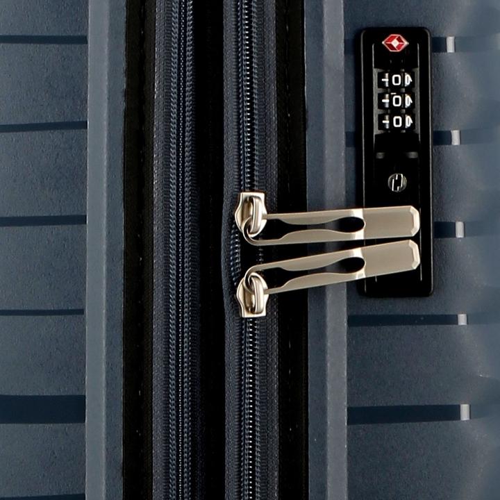 Actual product image Jump Xwave 4-wheel cabin trolley 55 cm with stretch fold (35 l, Hand luggage (up to 50 litres))