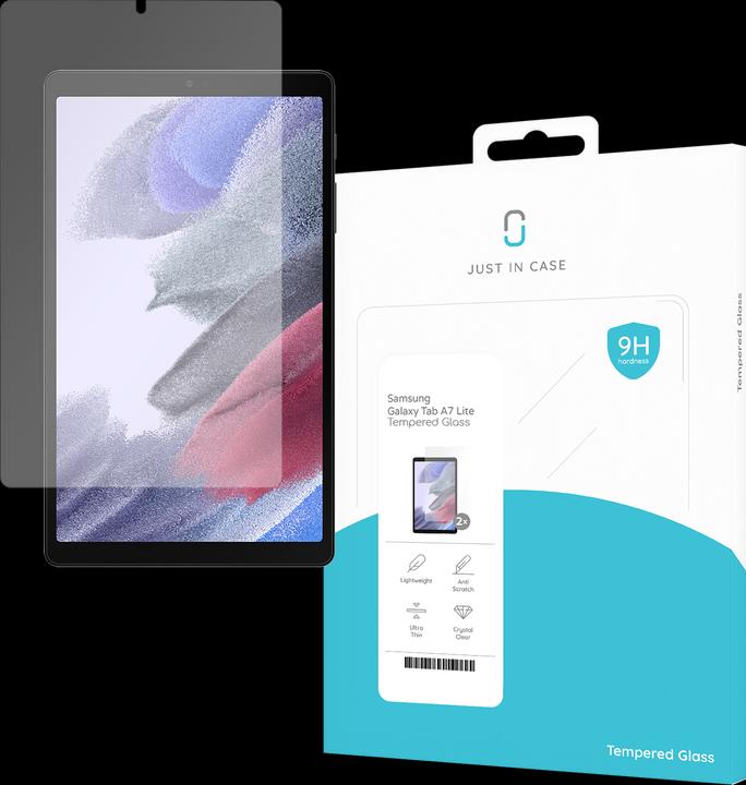 Produktbild Cazy Schutzglass Kompatibel mit Samsung Galaxy Tab A7 Lite Displayschutz Tempered Glass - 2 Stück (2 Stück, Galaxy Tab A7 Lite)