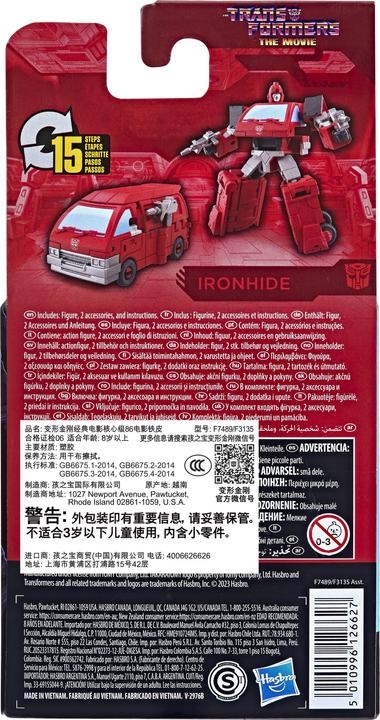 Immagine prodotto Hasbro Transformers - Ironhide