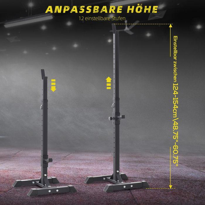 Image du produit Swisshandel24 Hantelständer Langhantelablage Hantelablage Langhantel Kraftt Rack Fitness 150kg