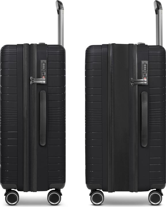 Actual product image Franky Dallas 3.0 4-wheel trolley M 65 cm with stretch fold (74 l, M (50 - 90l))
