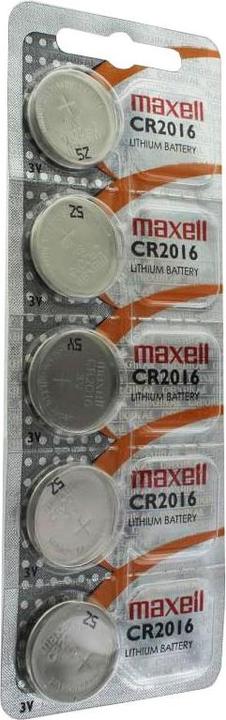 Produktbild AccuCell CR2016 Lithium Knopfzelle IEC CR2016 im 5er Pack (5 Stk., CR2016, 75 mAh)