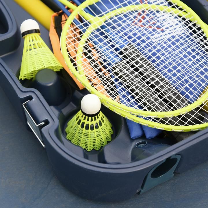 Actual product image Homcom Badminton net with 4 rackets