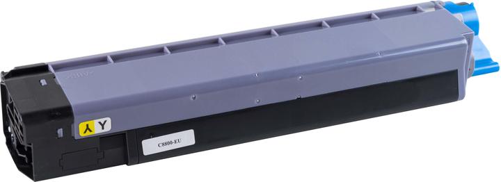 Actual product image Tonerfabrik Comp. Toner OKI C8600 (Y)