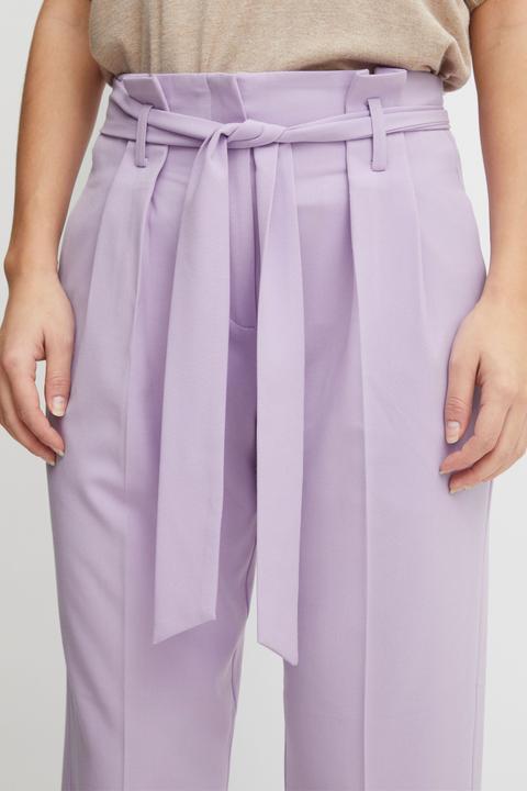 Actual product image B.young BYDANTA BELT PANTS - 20812656 (40)