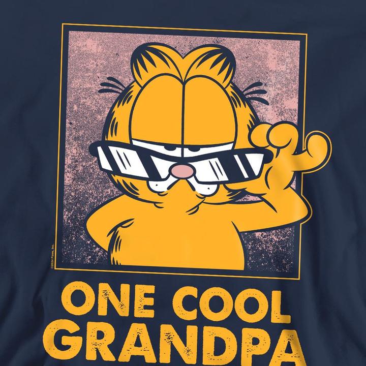Immagine prodotto Garfield One Cool Grandpa Felpa Festa del Papà Adulto Unisex (XL)
