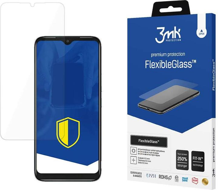Produktbild 3MK FlexibleGlass Nokia C12 Szkło Hybrydowe (1 Stück, Nokia C12)