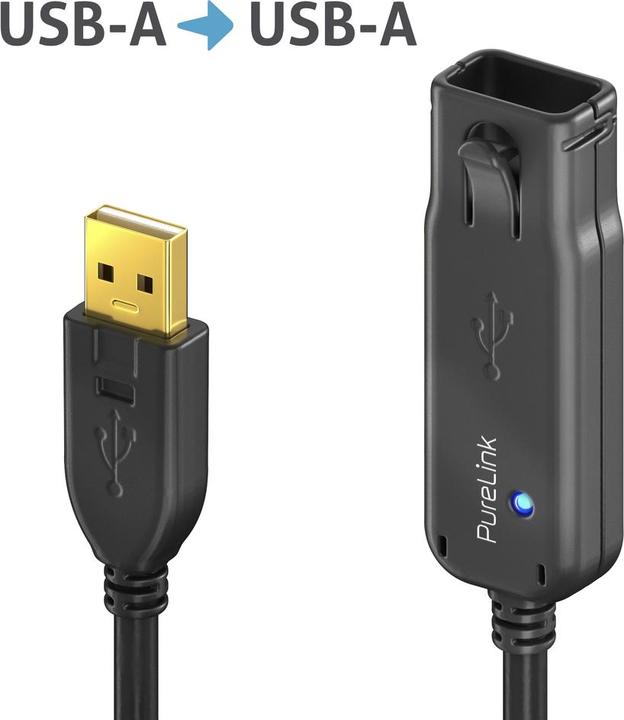 Actual product image Purelink USB 2.0 extension cable DS2100-060 10 m (6 m, USB 2.0)