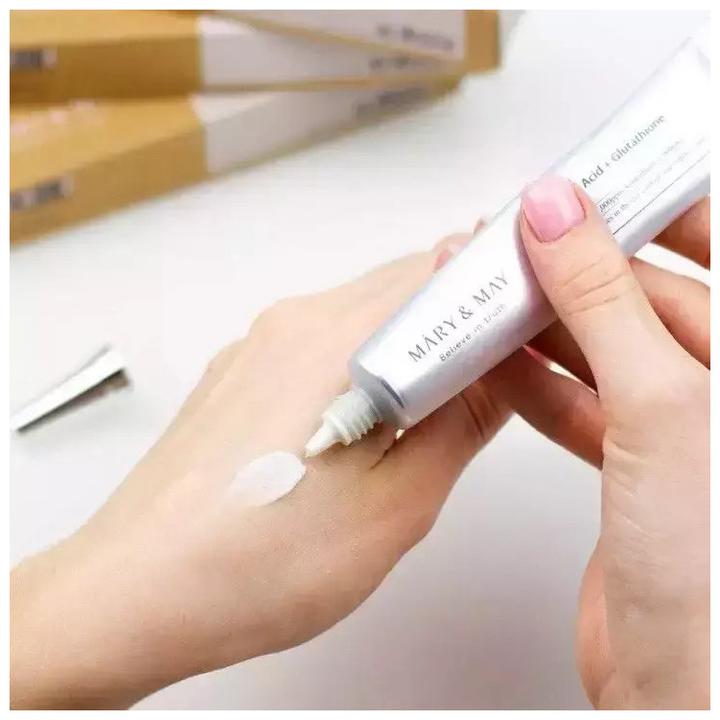 Immagine prodotto Mary&May MARY & MAY Acido Tranexamico + Glutatione Crema Occhi 30ml (Crema, 140.30 ml, Giorno)