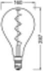 Image du produit Osram Vintage 1906 (E27, 5 W, 110 lm, 1 x, G)