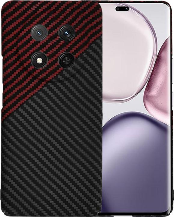 Produktbild Techsuit - Carbonite FiberShell - Honor Magic7 Lite / X9c - Red Vortex (Honor X9, Honor Magic7 Lite)