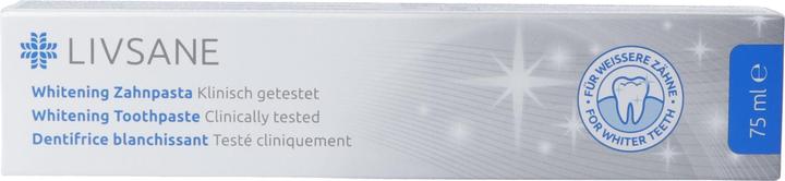 Actual product image Livsane Whitening toothpaste (75 ml)