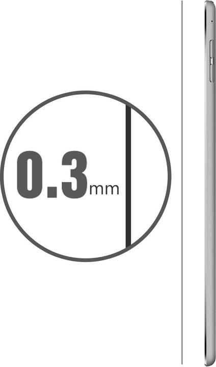 Produktbild Avizar Kristallklare Folie, Glas-Displayschutz (1 Stück, iPad mini 2019 (5. Gen))