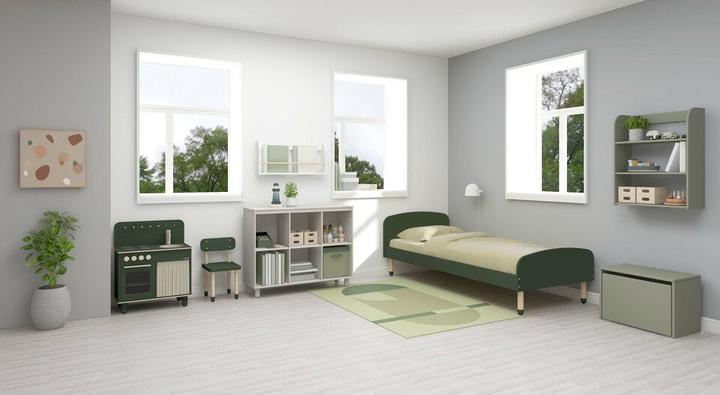 Produktbild Flexa Sitzbank mit Stauraum Dots Naturgrün (Kindersessel)