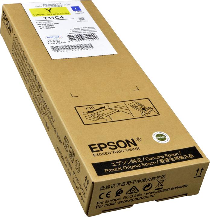 Productafbeelding Epson WF-C53xx/WF-C58xx serie inktcartridge L Geel 3.000 pagina's (Y)