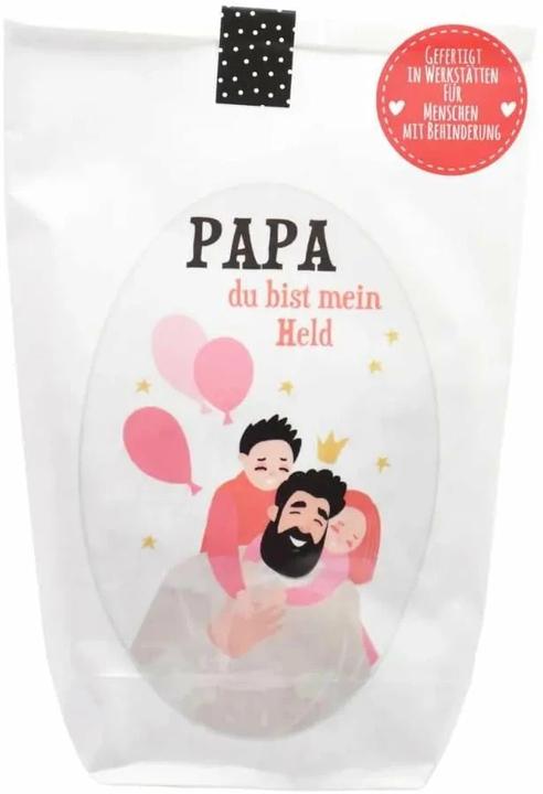 Image du produit Wunderle Sac à cadeaux Papa Héros (Pochette cadeau, 1 x)