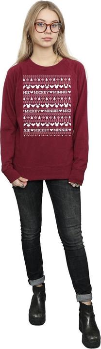 Produktbild Disney Mickey And Minnie Christmas Fair Isle Sweatshirt (M)