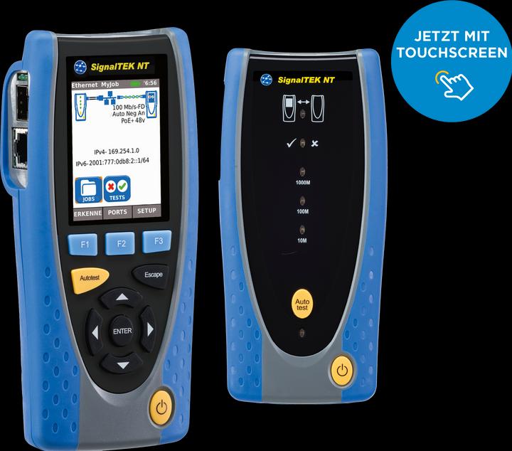Actual product image Ideal SignalTEK NT Network TransmissionTester Touchscreen