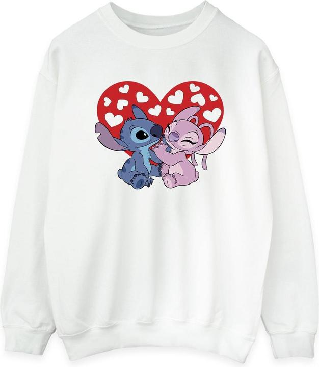 Immagine prodotto Disney Lilo & Stitch Hearts Felpa Donna (S)