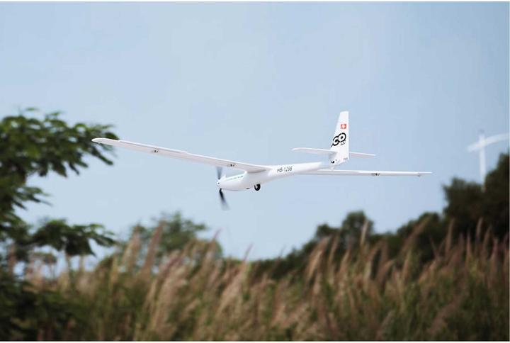 Actual product image FMS asw-17 electric glider pnp - 250 cm (Glider)