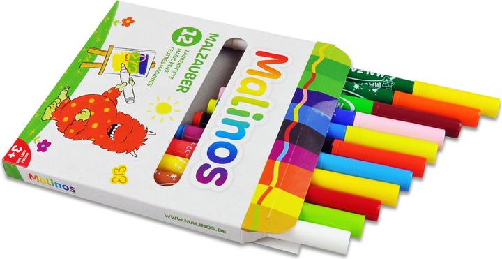 Image du produit Malinos Stylos magiques (Multicolore, 12 x)