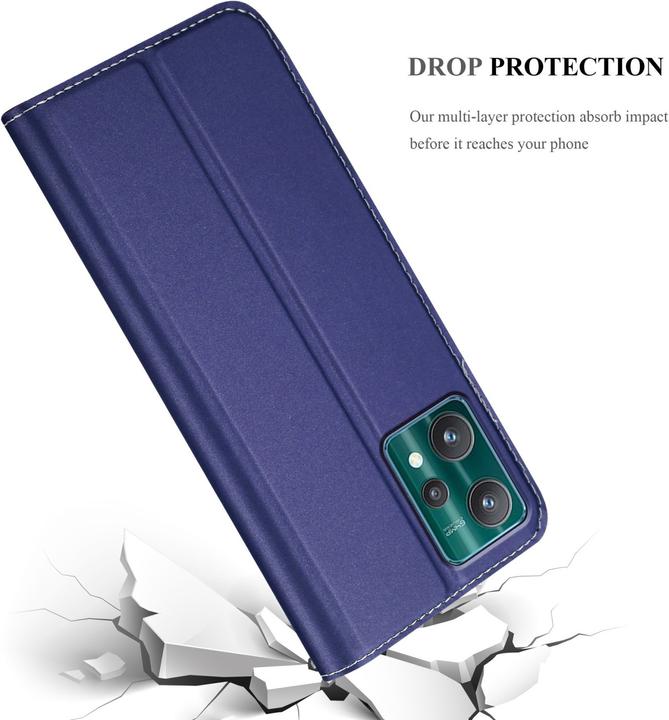 Actual product image Cadorabo Classy Book Case for Realme 9 5G / 9 PRO / V25 / Q5 / OnePlus Nord CE 2 LITE 5G (Vivo V25, Realme 9 Pro+, OnePlus North CE 2 Lite 5G)