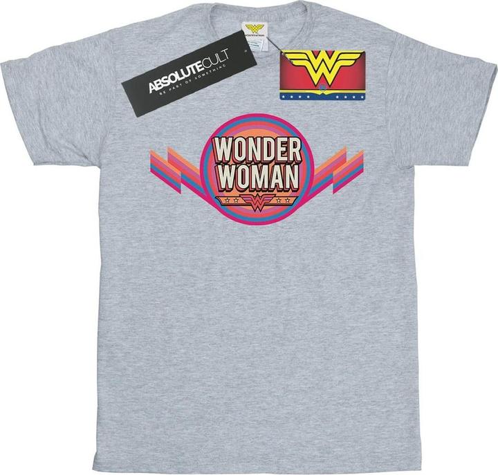 Image du produit - T-shirt WONDER WOMAN RAINBOW LOGO - Homme (XL)