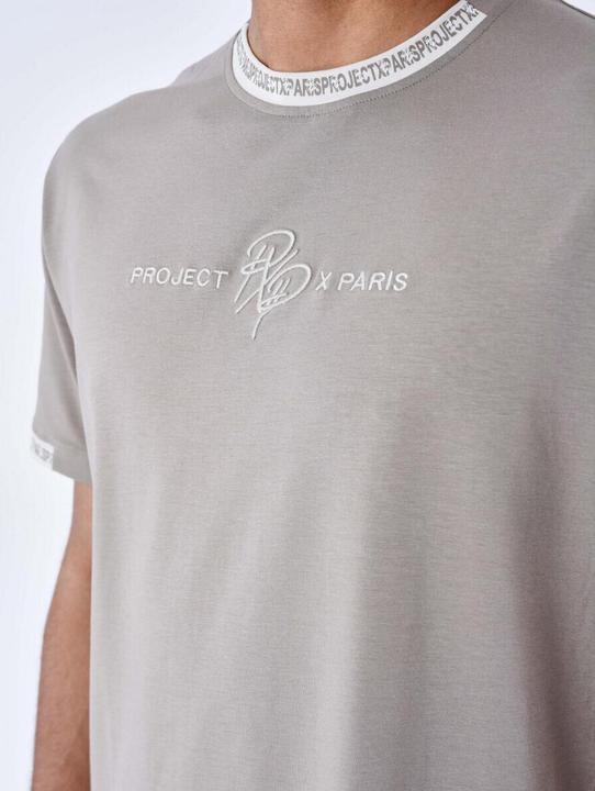 Image du produit Project X Paris T-shirt uni avec bande logo (S)
