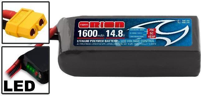 Team Orion Racing Drohne Akku (14.80 V, 1600 mAh)