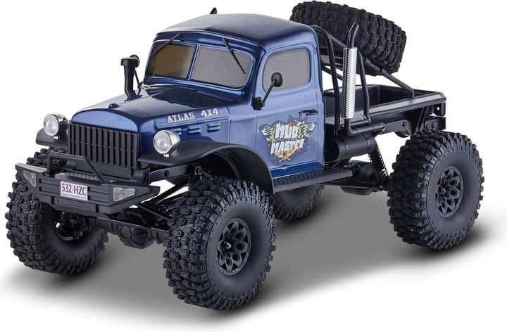 Image du produit RocHobby Scale Crawler Atlas Mud Master 4WD bleu, ARTR, 1:10 (RTR Prêt à fonctionner)