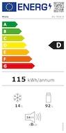 Energy Label Miele KU 7016 D (106 l)