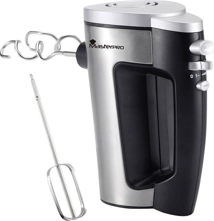 Produktbild MasterPRO Handmixer 300W Schwarz/Edelstahl (300 W)