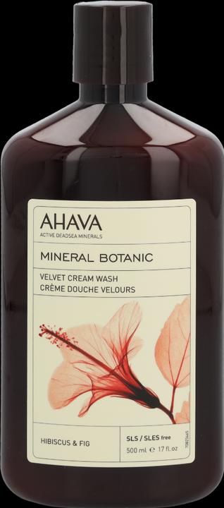 Actual product image Ahava Mineral Botanic Cream Wash - Hibiscus & Fig (500 ml)