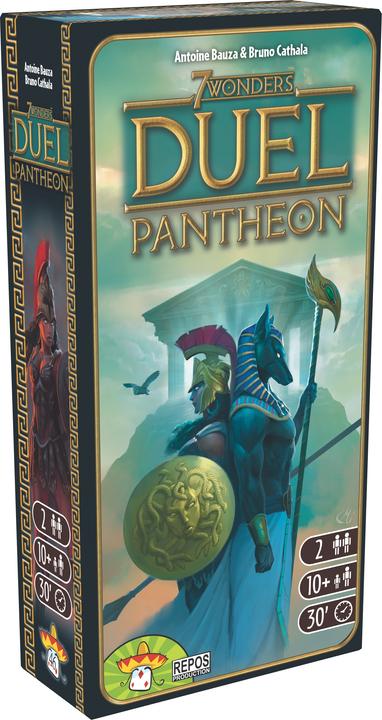 Actual product image Repos Production 7 Wonders Duel Pantheon expansion (German)