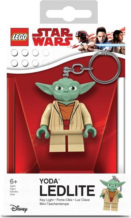 Euromic LEGO - Keychain w/LED Star Wars - Yoda (4005036-LGL-KE11H)