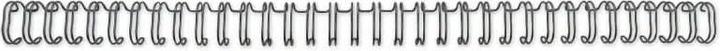 Actual product image GBC Wire binding spine 3:1 pitch