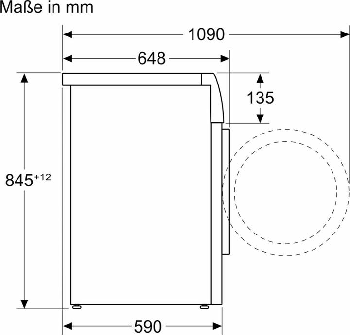 Produktbild Bosch Hausgeräte WGB244040 (9 kg, Links)