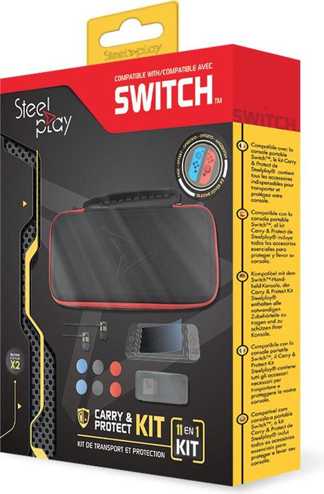 Produktbild Steelplay Carry and Protect 11 in 1 Kit (Switch)