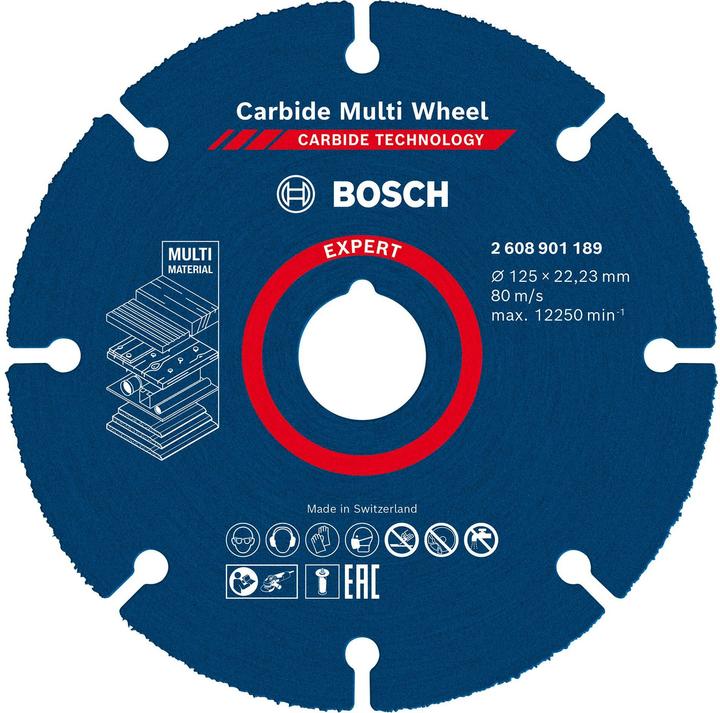 Bosch Professional Zubehör Multimola in carburo Expert
