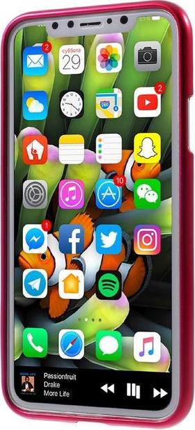 Actual product image Goospery i Jelly Metal Series (Apple iPhone X)