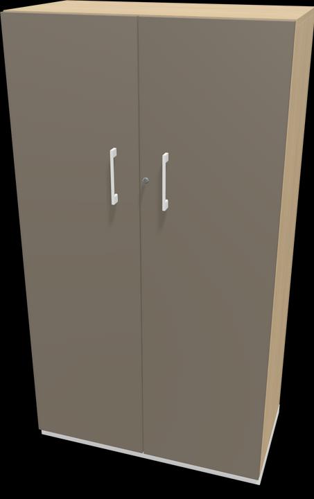 Actual product image Narbutas Choice hinged door cabinet (80 x 40 x 146.5 cm)