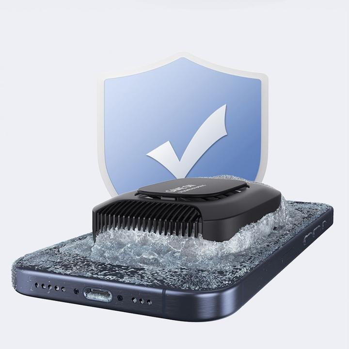 Actual product image Baseus Phone Cooler With Charger (15 W)