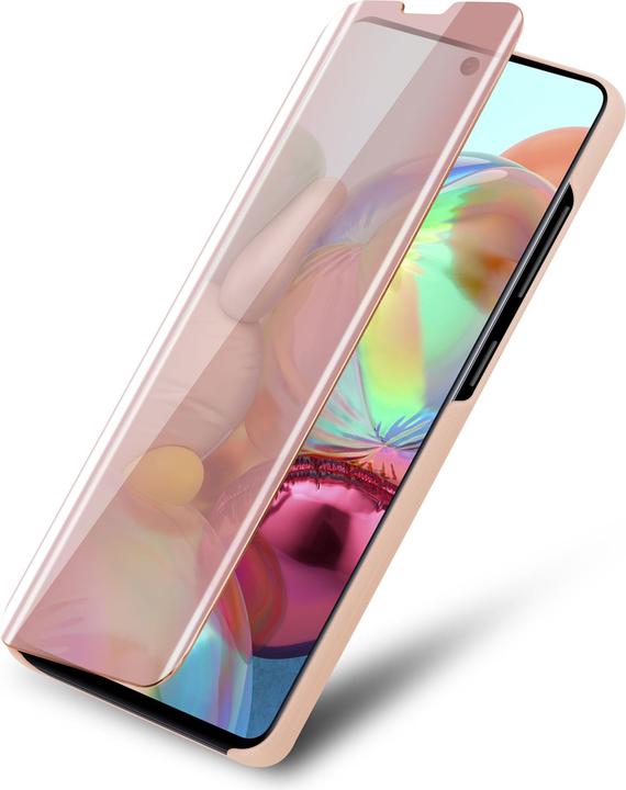 Actual product image Cadorabo Book Smart View Mirror Cover (Samsung Galaxy A71)