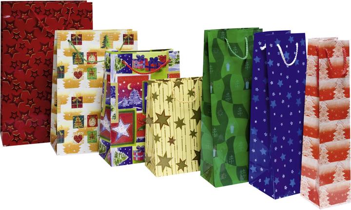 Produktbild Braun + Company Geschenktasche 'Weihnachten' (Geschenktüte, 25 x)